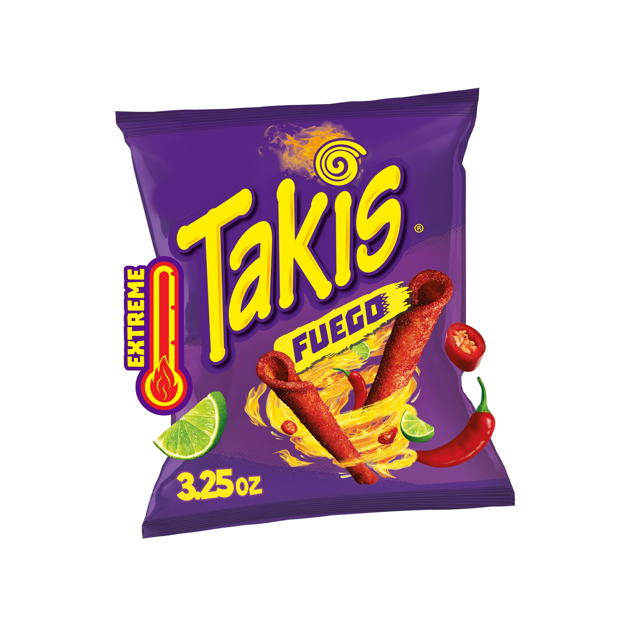 Takis Fuego 3.25 oz (Pack of 20) (