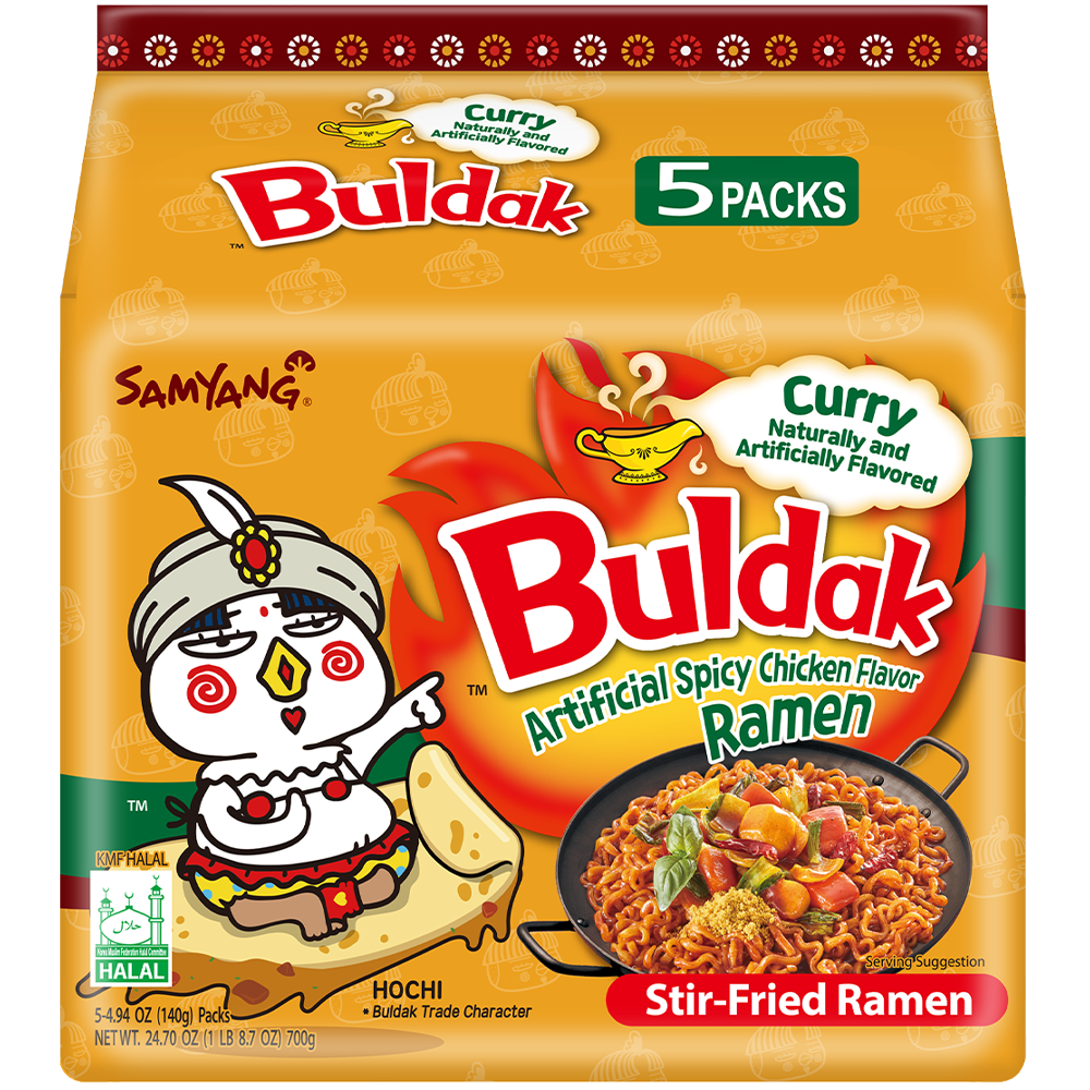 Samyang Buldak Ramen Curry (Pack of 40)