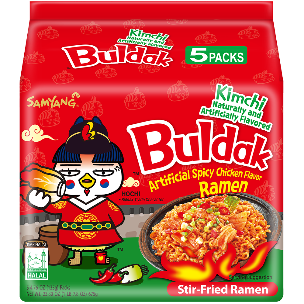 Samyang Buldak Ramen Kimchi (Pack of 40)