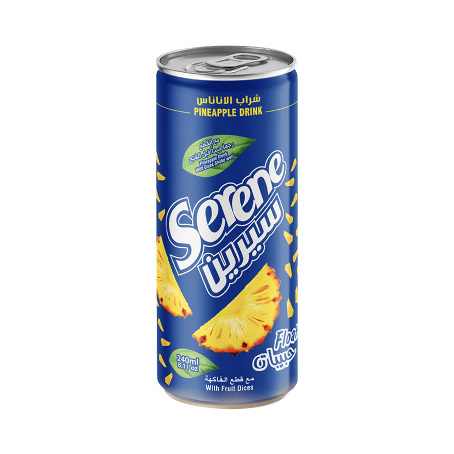 Serene Floats Pineapple 8.11 oz (Pack of 24)