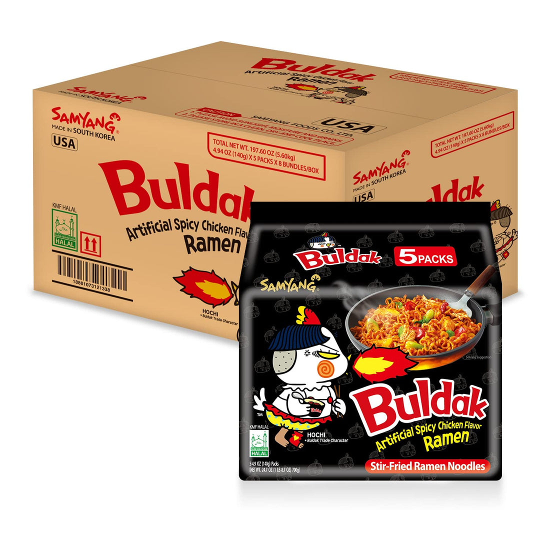 Samyang Buldak Ramen Original (Pack of 40) – Brafco