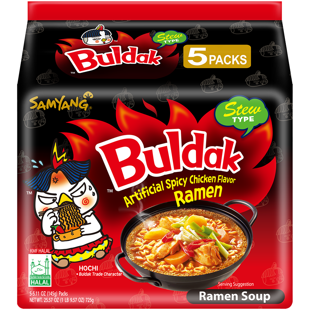 Samyang Buldak Ramen Stew Type (Pack of 40)