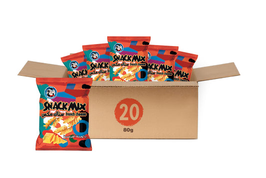 Mr. Chips Snack Mix French Cheese Flavor Chips (Pack of 20)