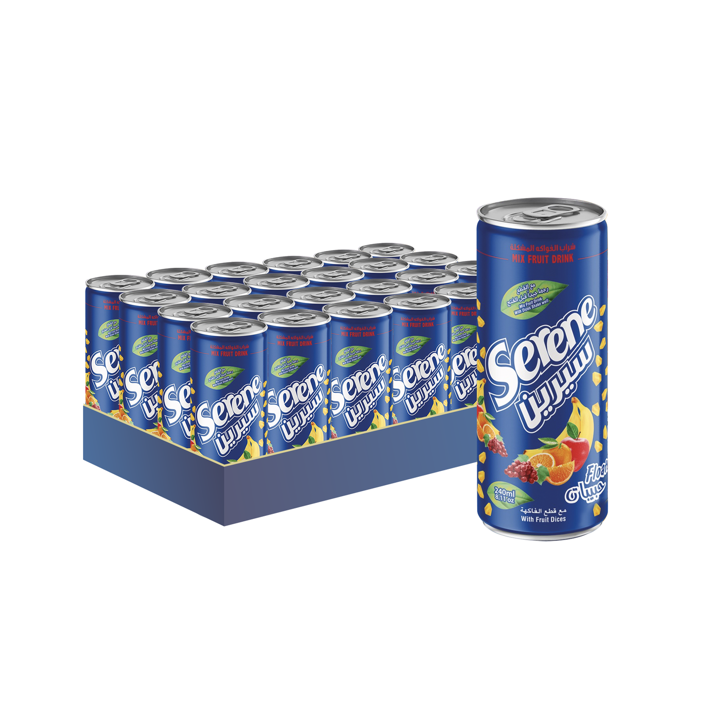 Serene Floats Mix Fruit 8.11 oz (Pack of 24)