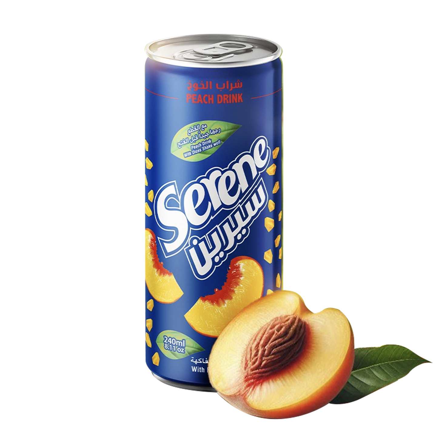 Serene Floats Peach 8.11 oz (Pack of 24)